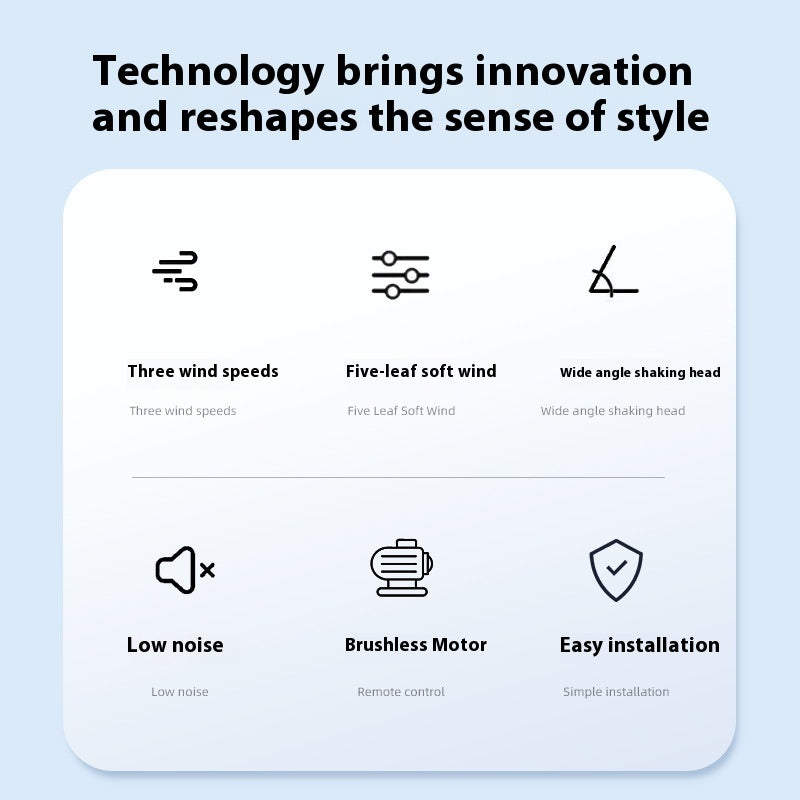 Floor-standing Household Shaking Head Strong Vertical Electric Fan