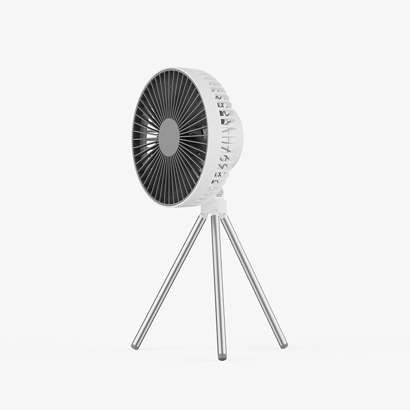 Cross-border Tripod Camping Fan, Outdoor Camping Tent Fan, Portable Hanging And Standing Small Ceiling Fan Light, Camping Fan