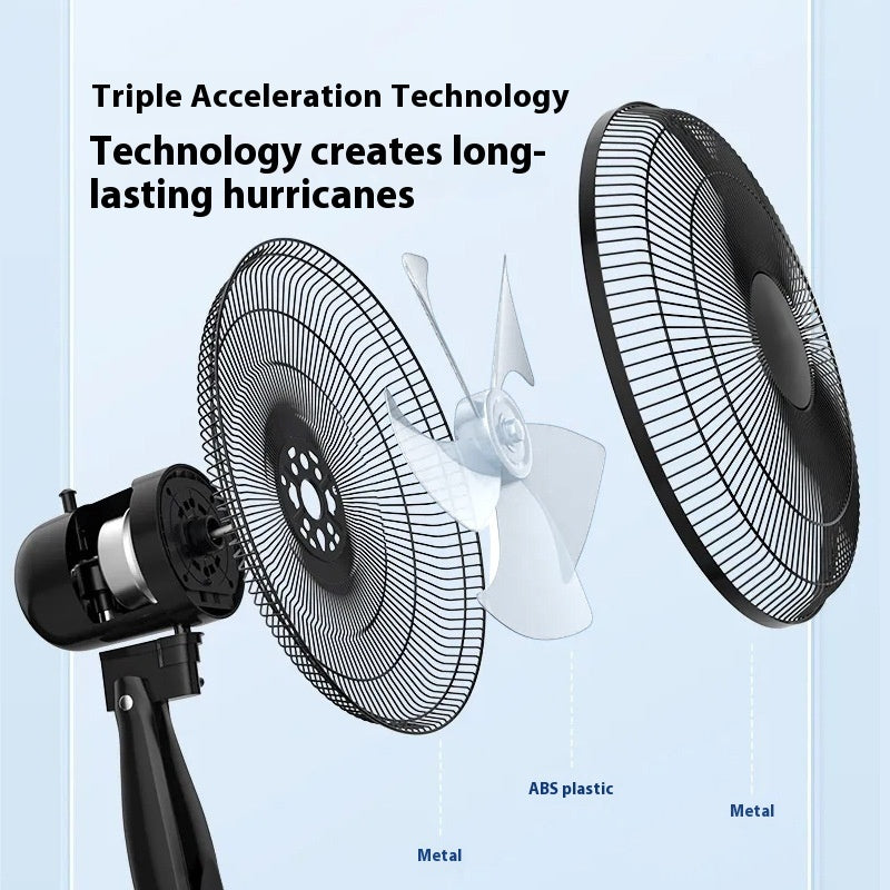 Floor-standing Household Shaking Head Strong Vertical Electric Fan